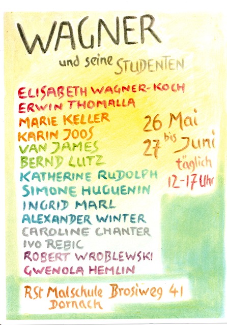 AUSSTELLUNG WAGNER und seine STUDENTEN 2